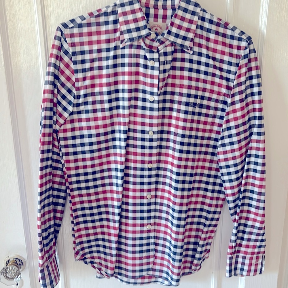 Brooks Brothers S Button down dress shirt. Red Fleece.